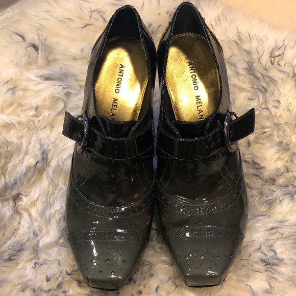 ANTONIO MELANI STORMY PATENT LEATHER BOOTIES - Picture 11 of 11